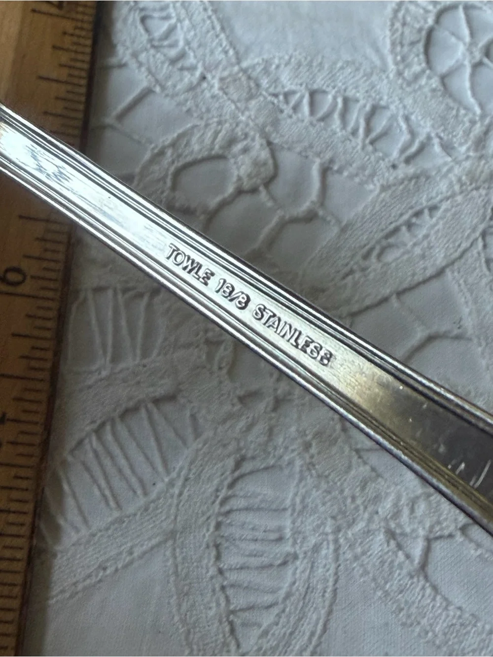 Towle 18/8 colonial Shell stainless Dinner Fork flatware replacement